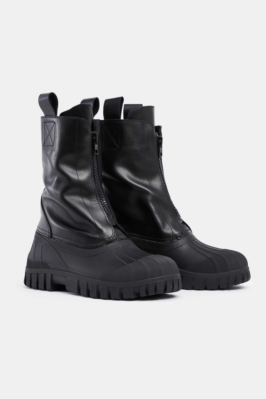 STUTTERHEIM Leather Boots | Patrol Zip Boot Leather