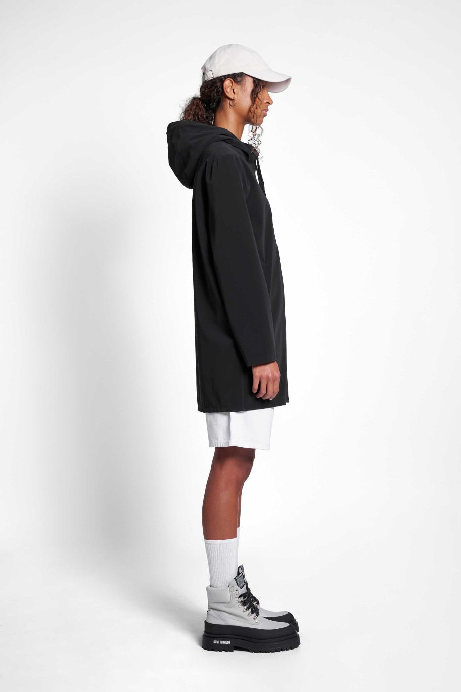 STUTTERHEIM Raincoats | Stockholm Lightweight Matte Zip Raincoat